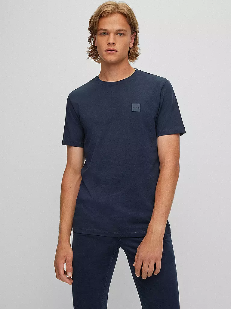 BOSS | T-shirt relaxed fit TALES | Blu