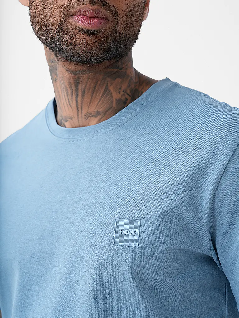 BOSS | T-shirt Relaxed Fit TALES | Blu chiaro