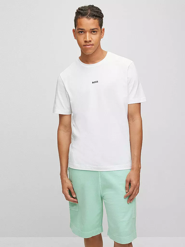 BOSS | T-shirt Relaxed Fit TCHUP | Bianco