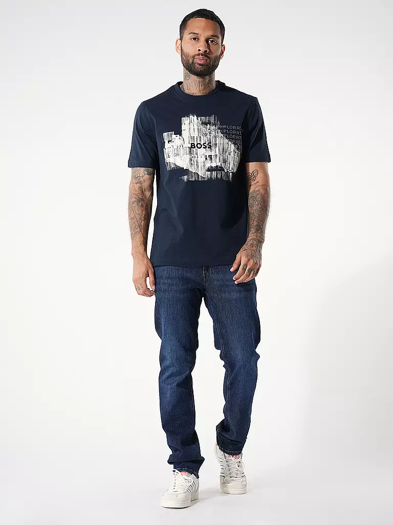 BOSS | T-Shirt TE_ALIEN | Blu