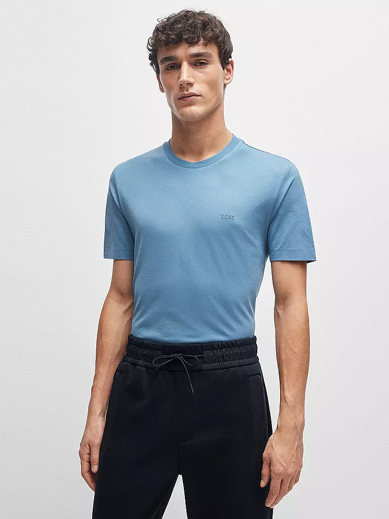 BOSS | T-shirt vestibilità regular THOMPSON 01 | Blu