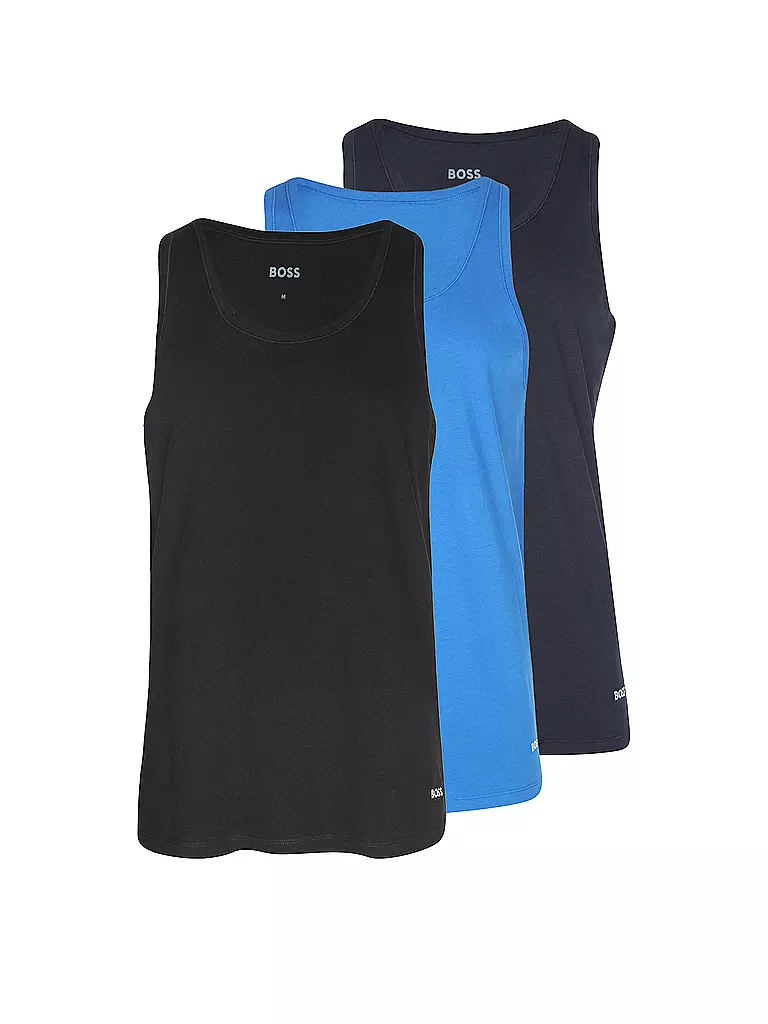 BOSS | Top confezione da 3 open miscellaneous | Nero