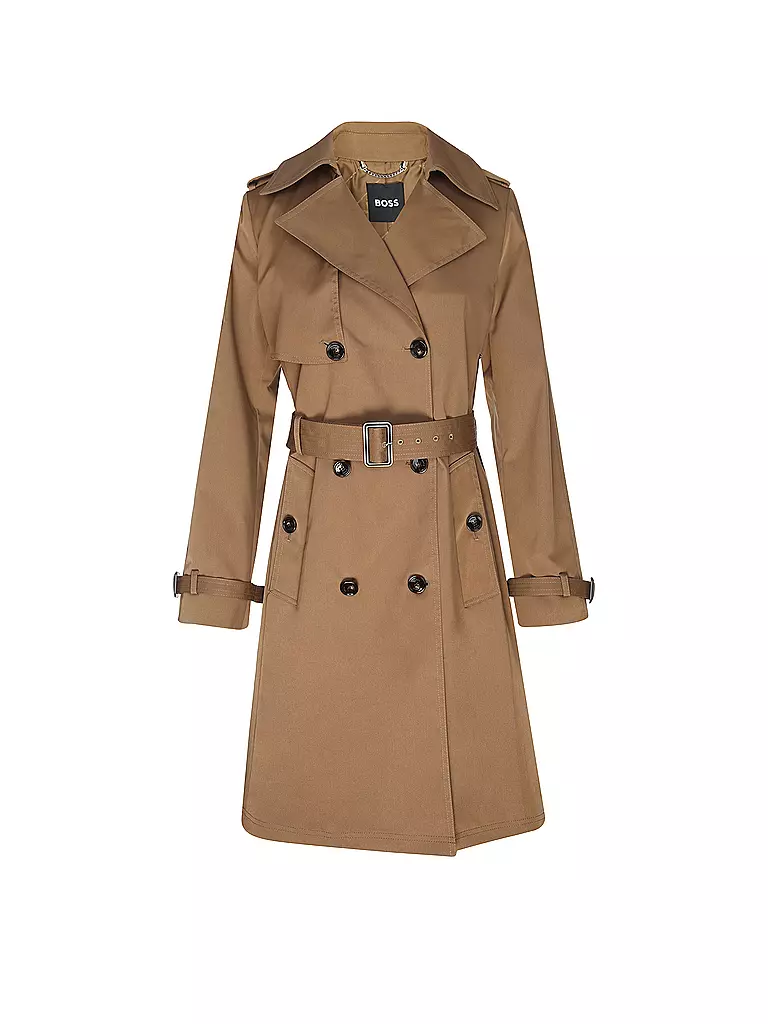 BOSS | Trenchcoat Regular Fit CONRY | Marrone