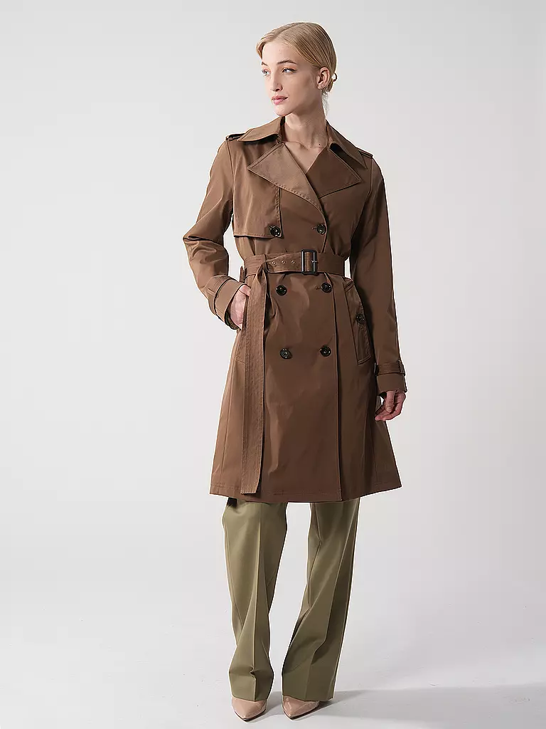 BOSS | Trenchcoat Regular Fit CONRY | Marrone