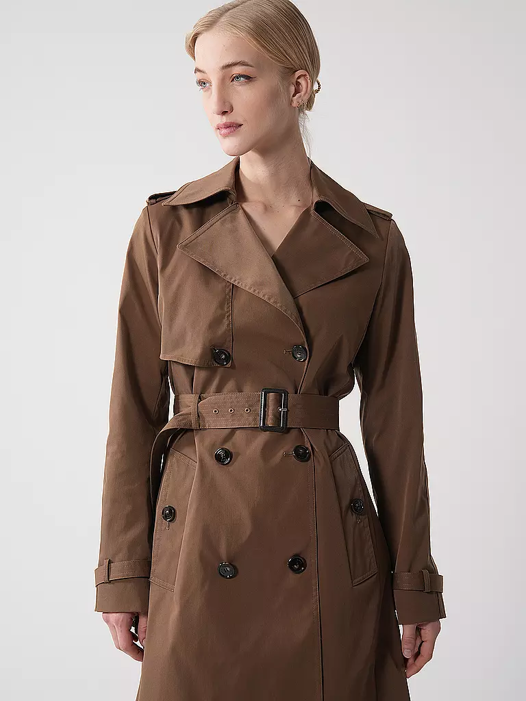 BOSS | Trenchcoat Regular Fit CONRY | Marrone