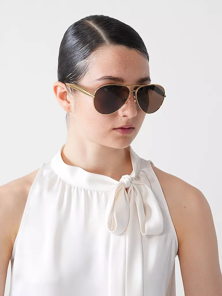 BOTTEGA VENETA | Occhiali da sole BV1305S | Oro