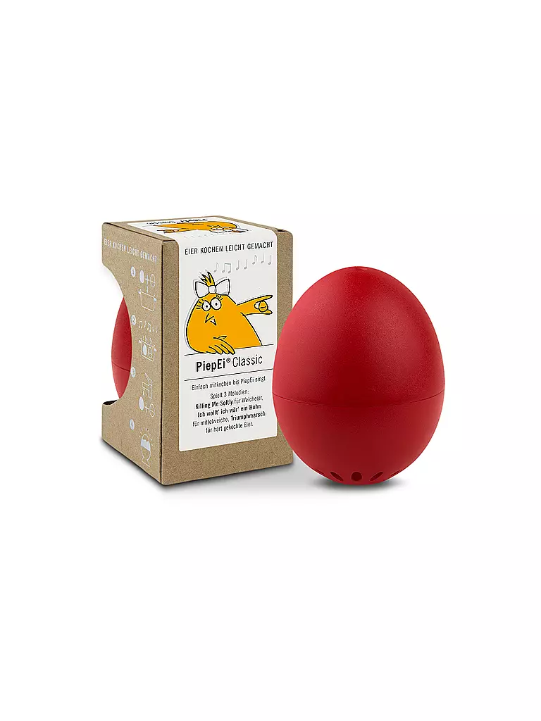 BRAINSTREAM | Timer da cucina - PiepiEi CLASSIC 3 livelli di cottura rosso | Rosso