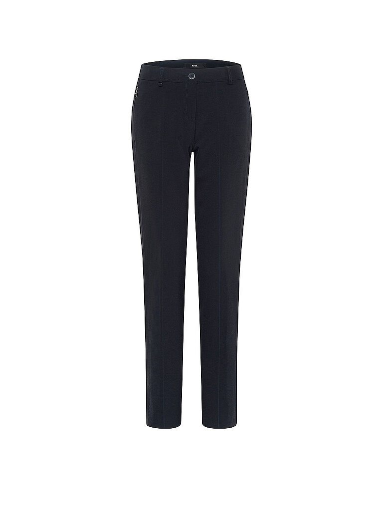 Pantaloni business Regular Fit 7/8 MARON S nero 42
