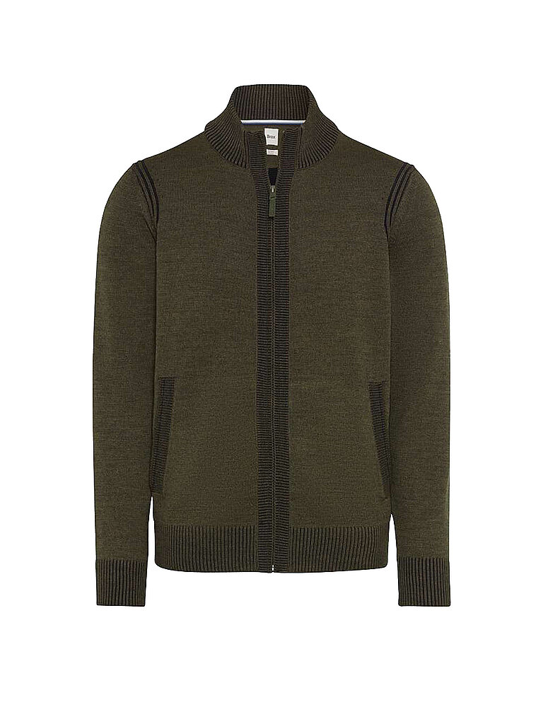 Brax Cardigan JAKE oliva XXXL
