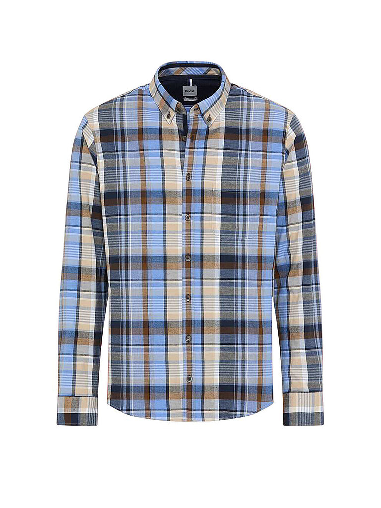 Brax Camicia Regular Fit blu XXXL