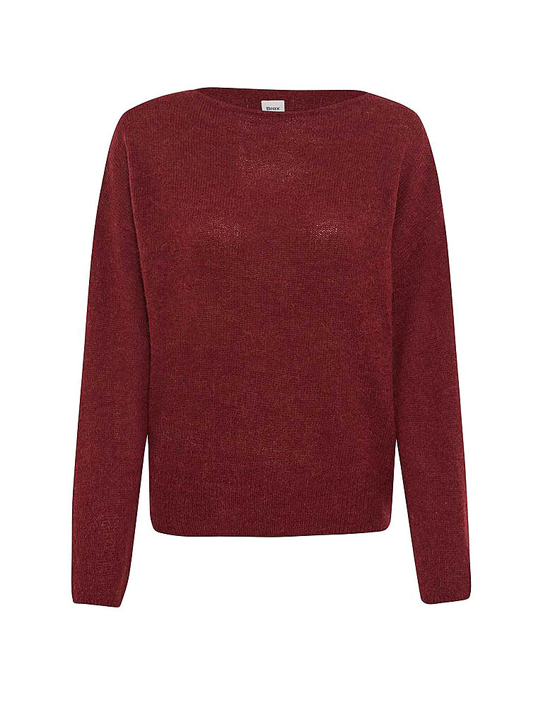 Brax Pullover LISA rosso scuro 44