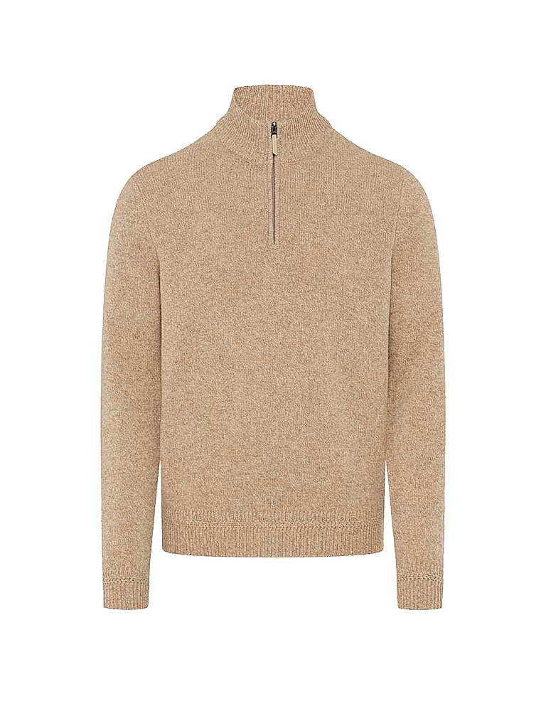Troyer Pullover STEFFEN beige XXXL