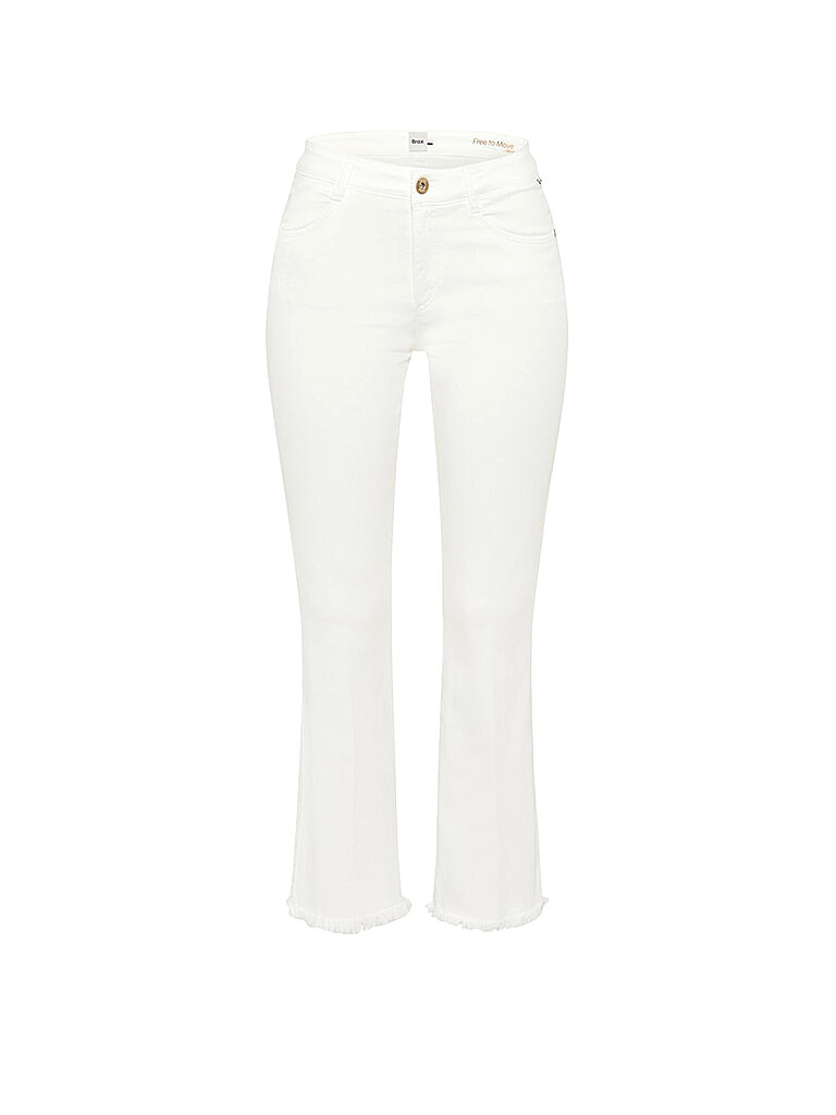 Jeans Flared Fit 7/8 SHAKIRA S bianco 38 (kurz)
