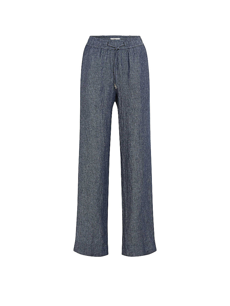 Pantaloni Marlene FARINA blu 38 (kurz)