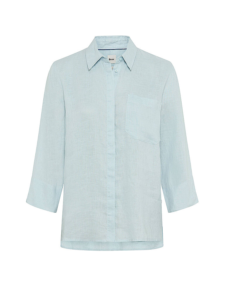 Blusa in lino VICKI azzurro 44