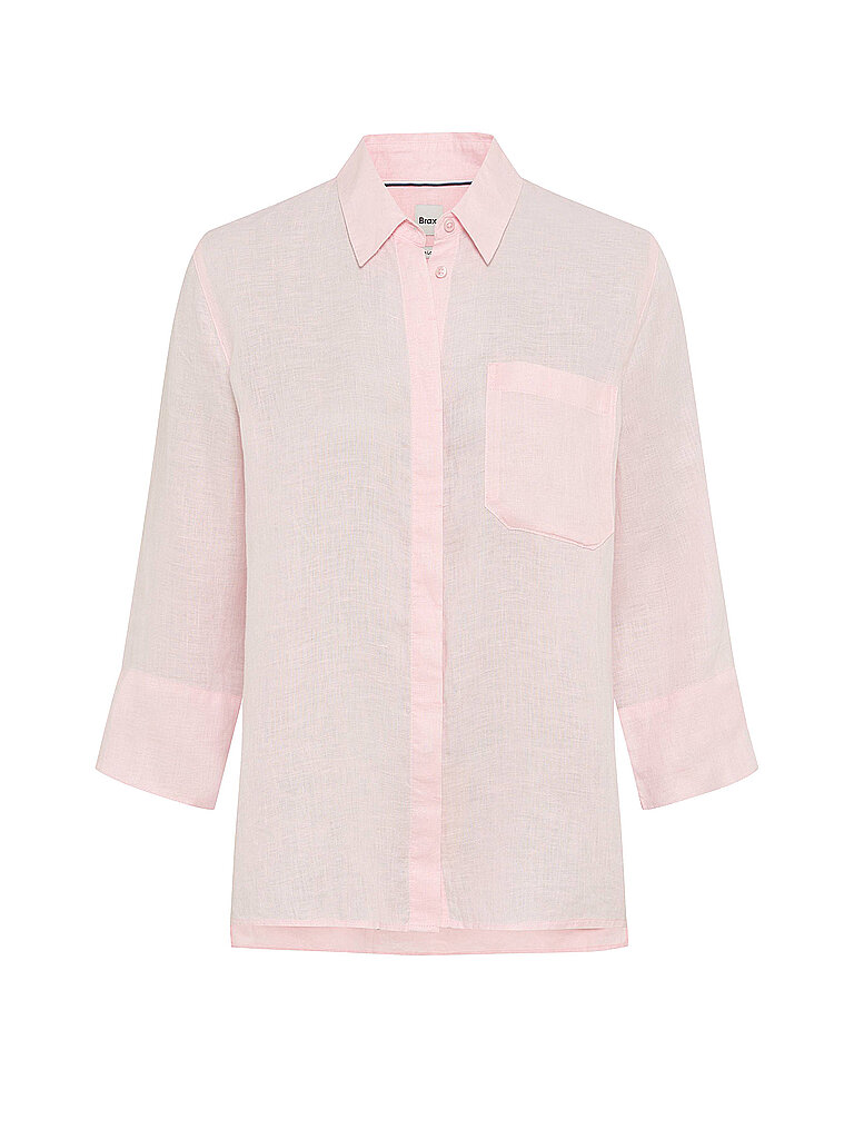 Brax Blusa in lino VICKI rosa 46