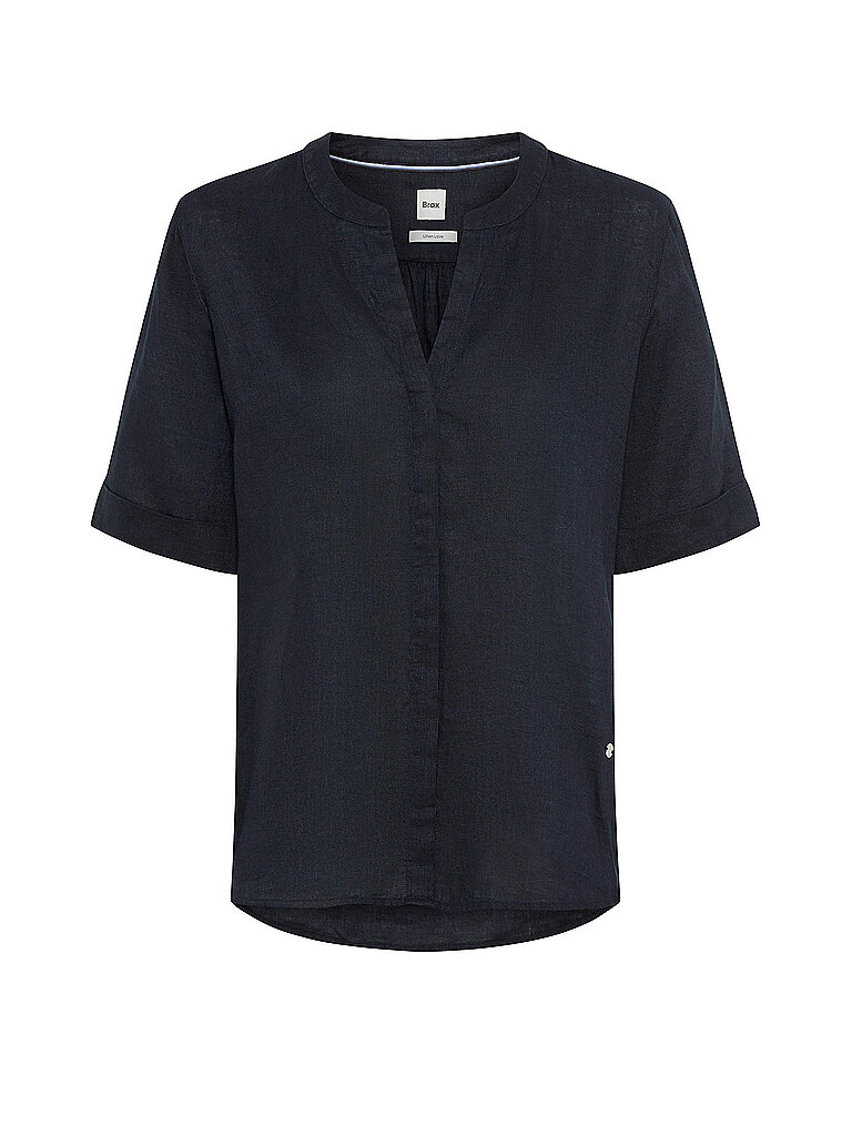 Camicia-blusa in lino VERI blu 40