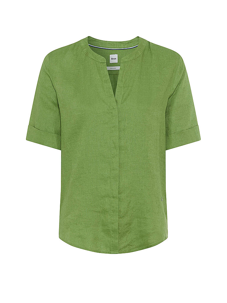 Camicia-blusa in lino VERI verde 40