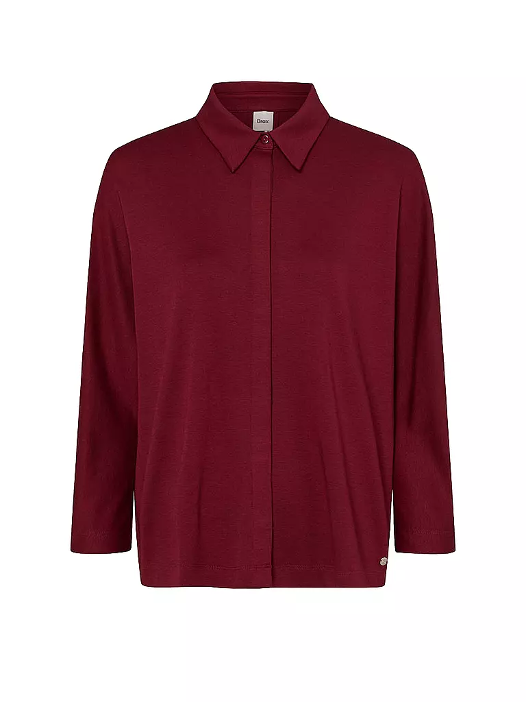 BRAX | Blusa CELIA M | Rosso scuro