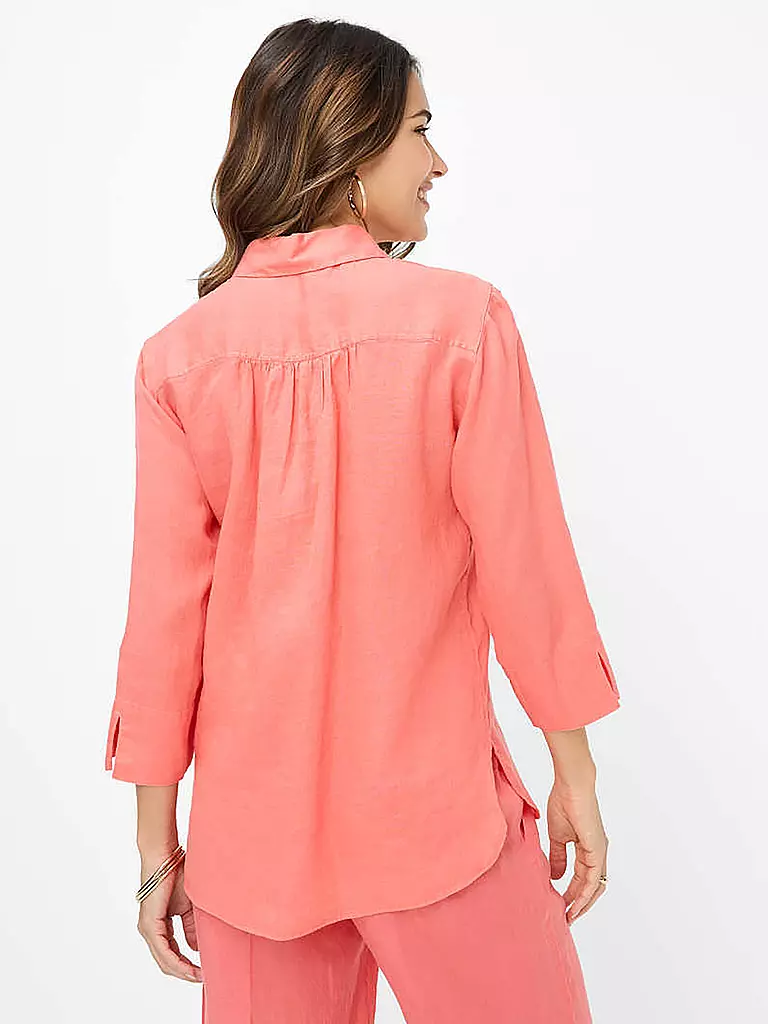 BRAX | Blusa di lino VICKI | Corallo