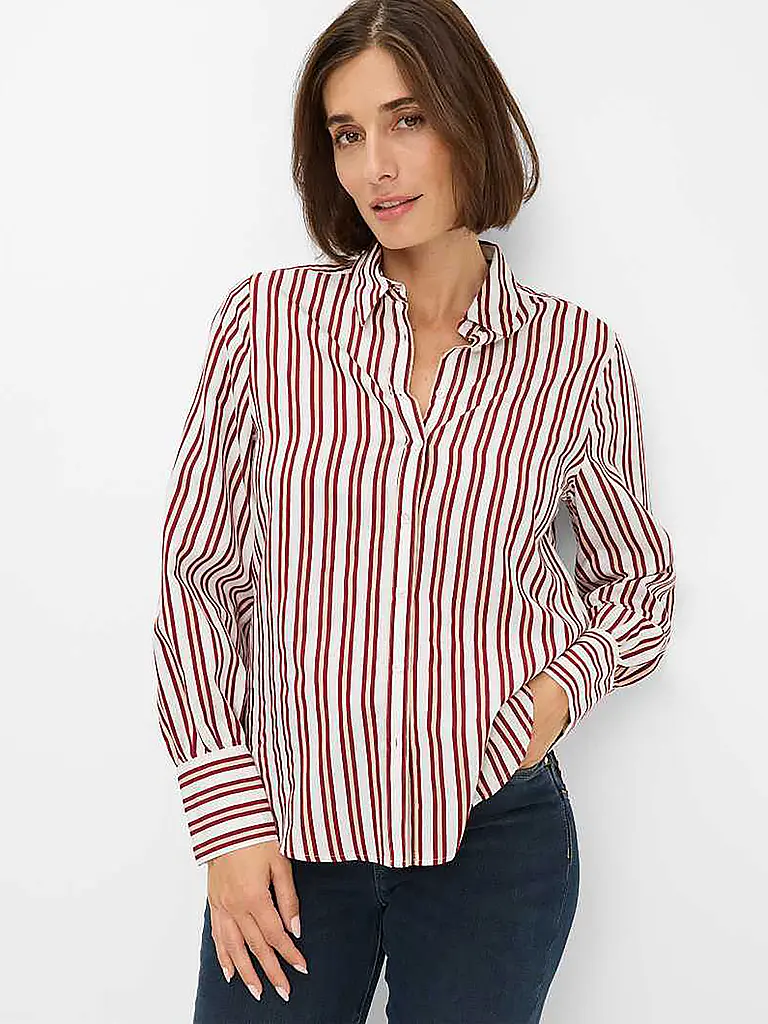 BRAX | Blusa VIC | Rosso scuro