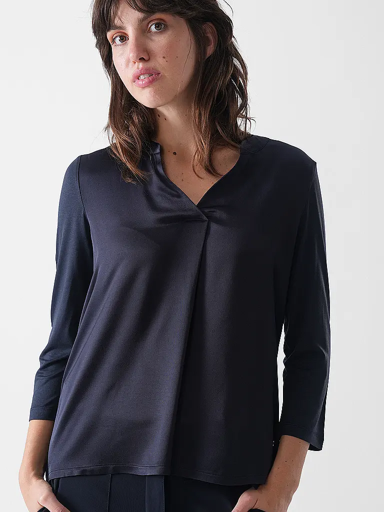 BRAX | Blusa-camicia CLARISA M | Blu scuro