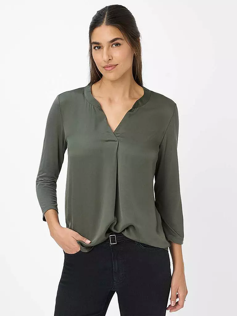 BRAX | Blusa-camicia CLARISA M | Oliva