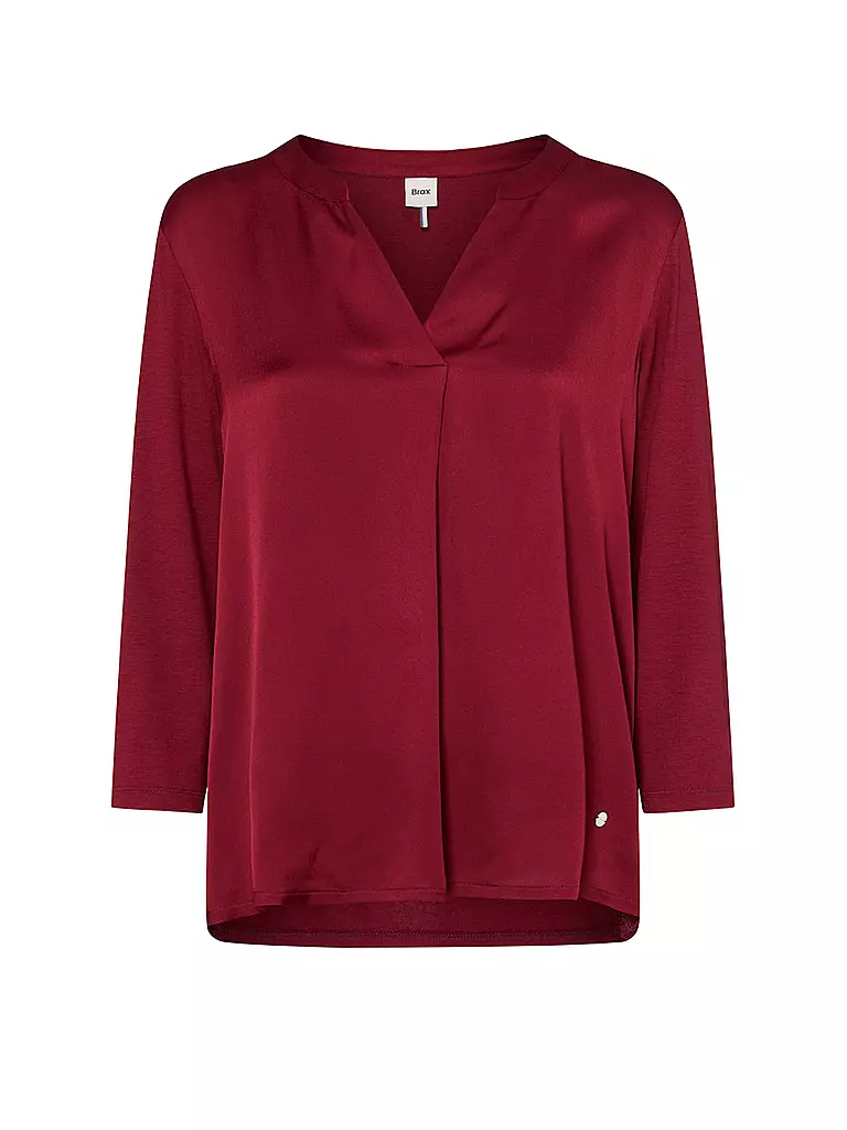 BRAX | Blusenshirt CLARISA M | Rosso scuro