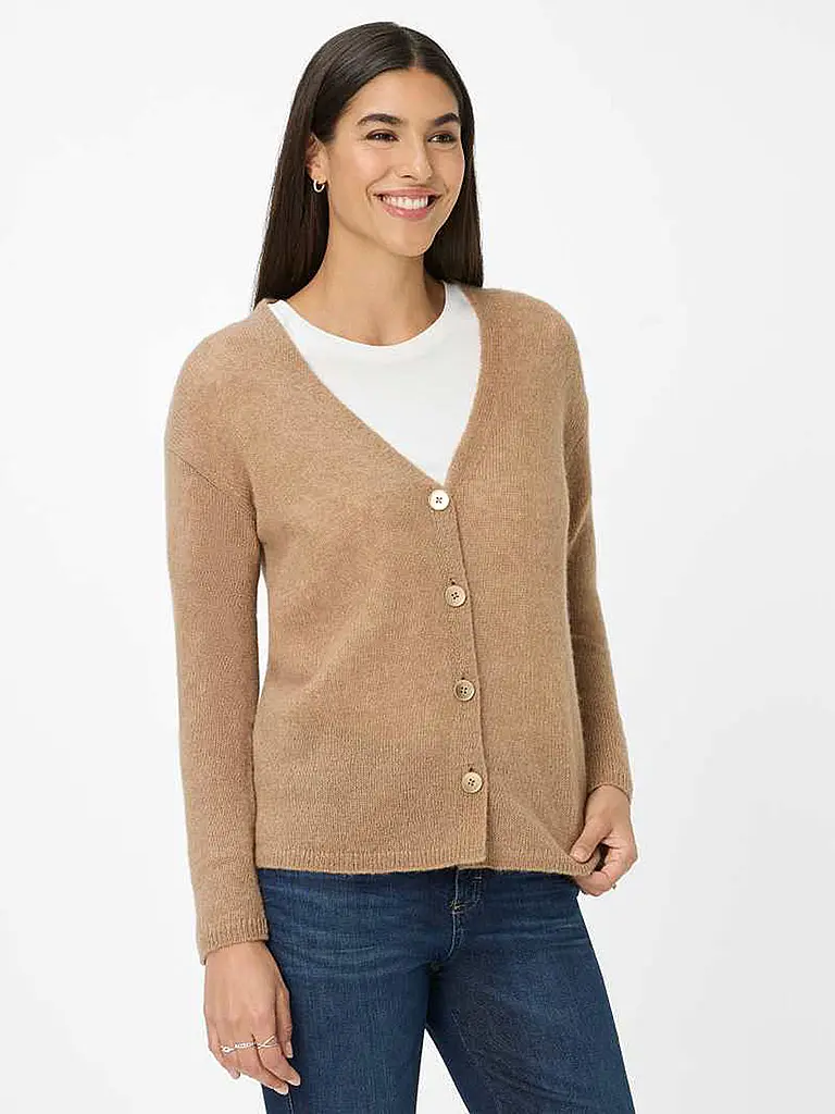 BRAX | Cardigan ALICIA | Cammello