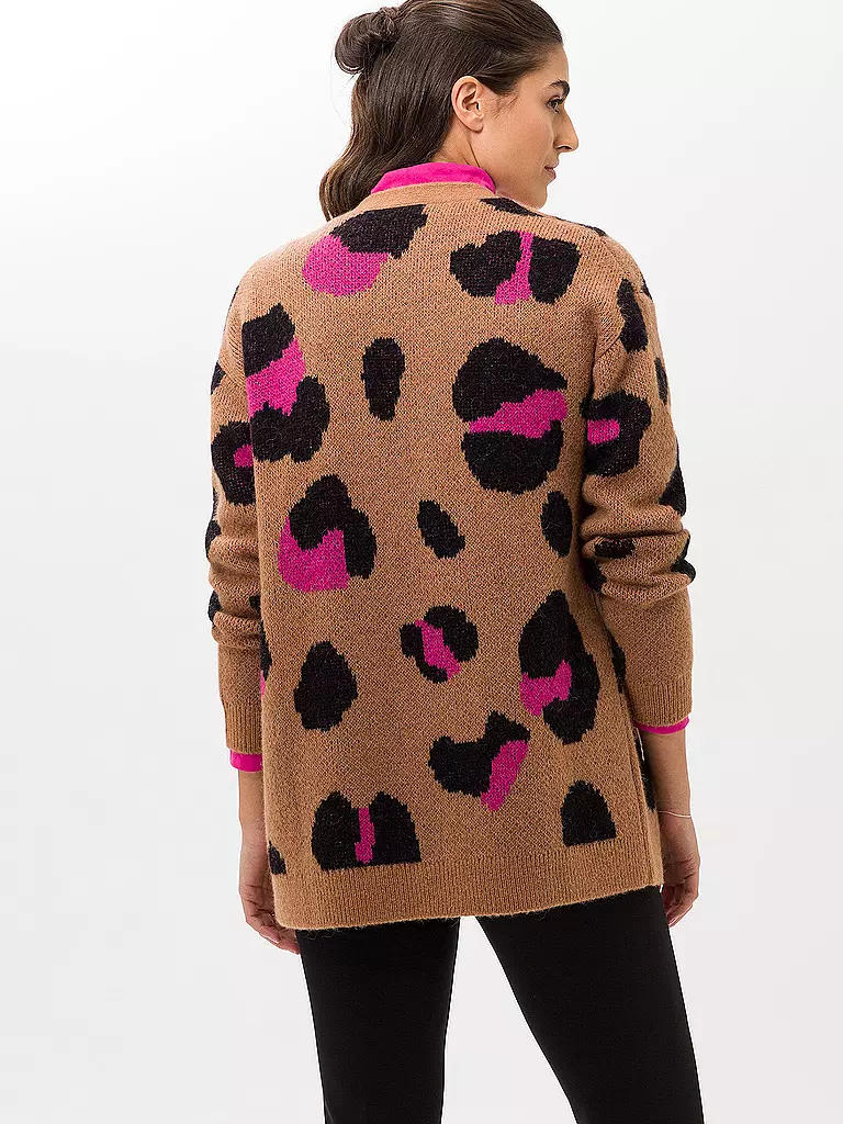 BRAX | Cardigan ANIQUE | Marrone chiaro