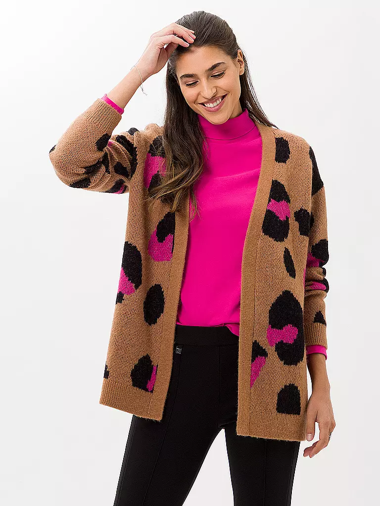 BRAX | Cardigan ANIQUE | Marrone chiaro