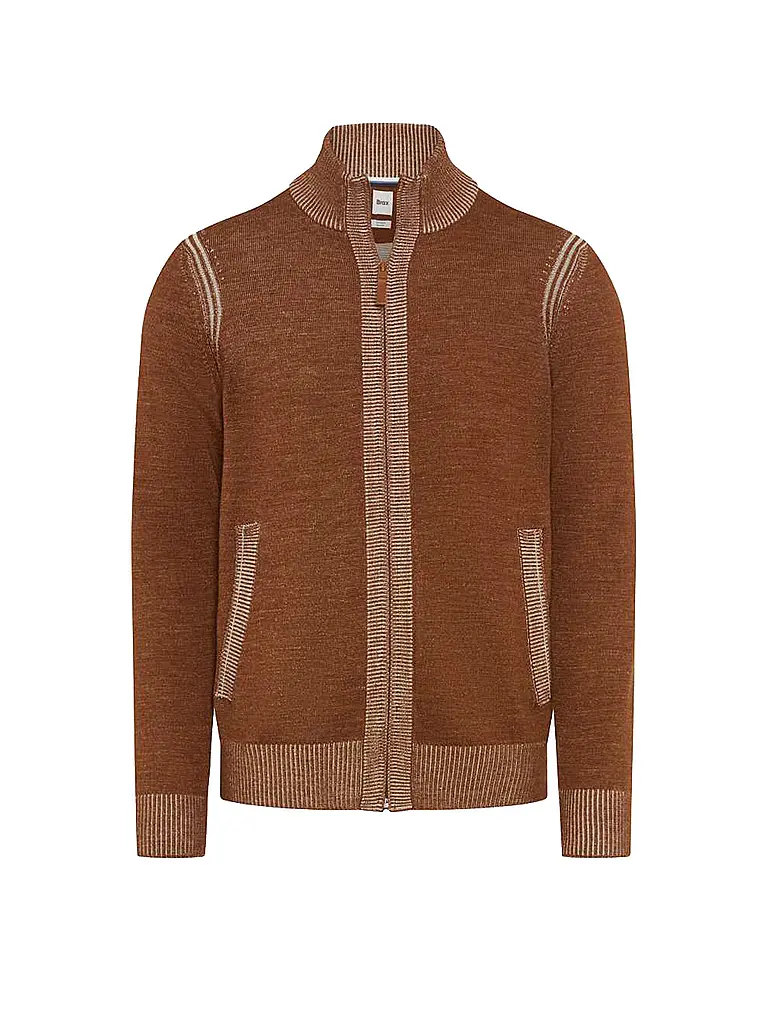 BRAX | Cardigan JAKE | Cammello