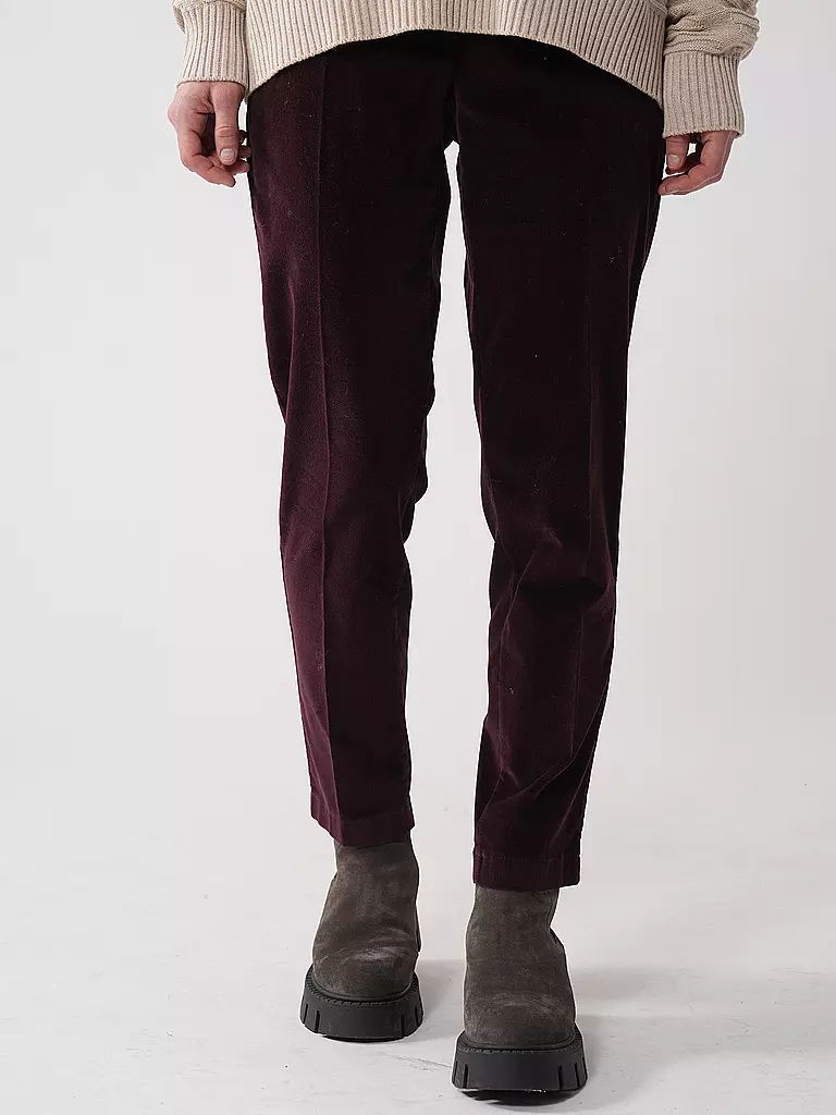 BRAX | Chino 7/8 MARON S | Rosso scuro