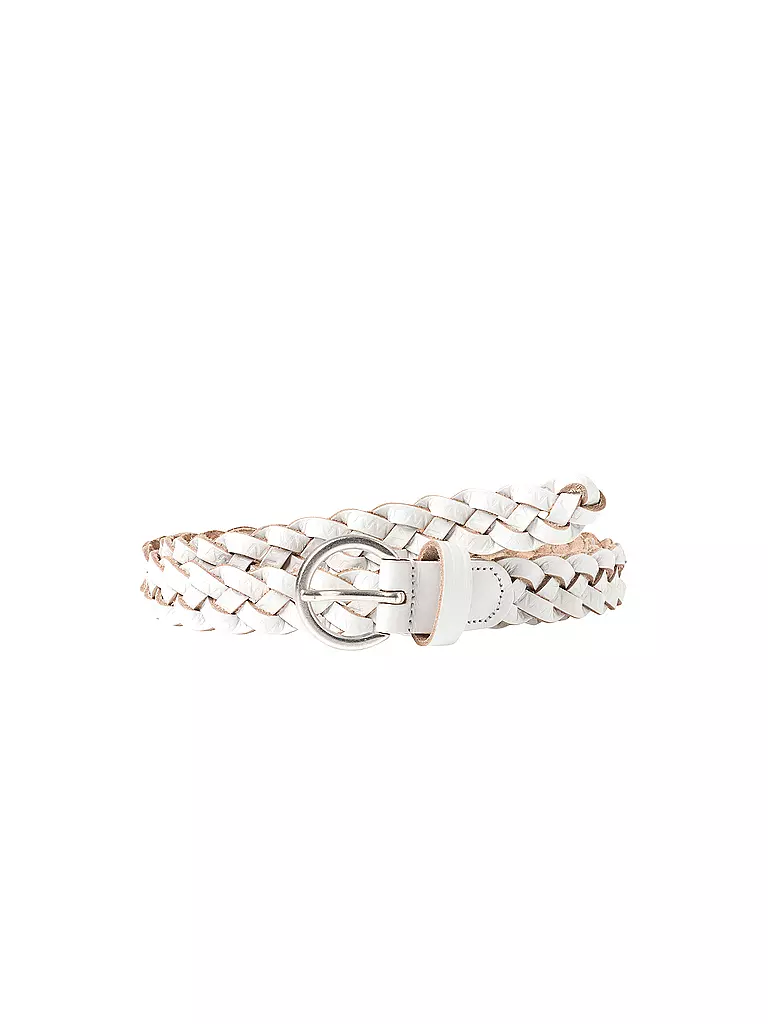 BRAX | Cintura in pelle DOB | Bianco