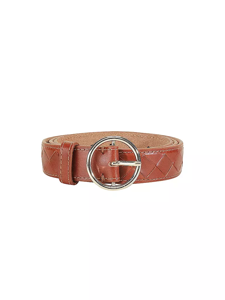 BRAX | Cintura in pelle | Marrone chiaro