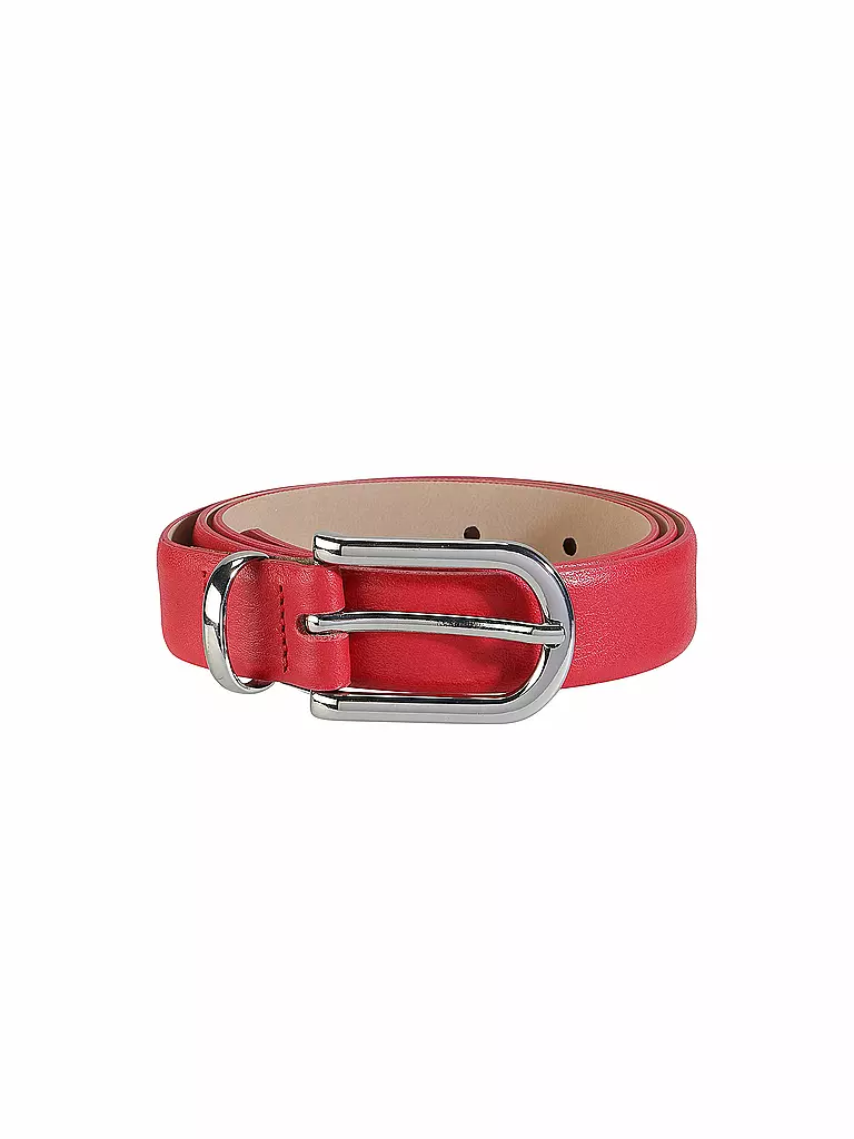 BRAX | Cintura in pelle | Rosso