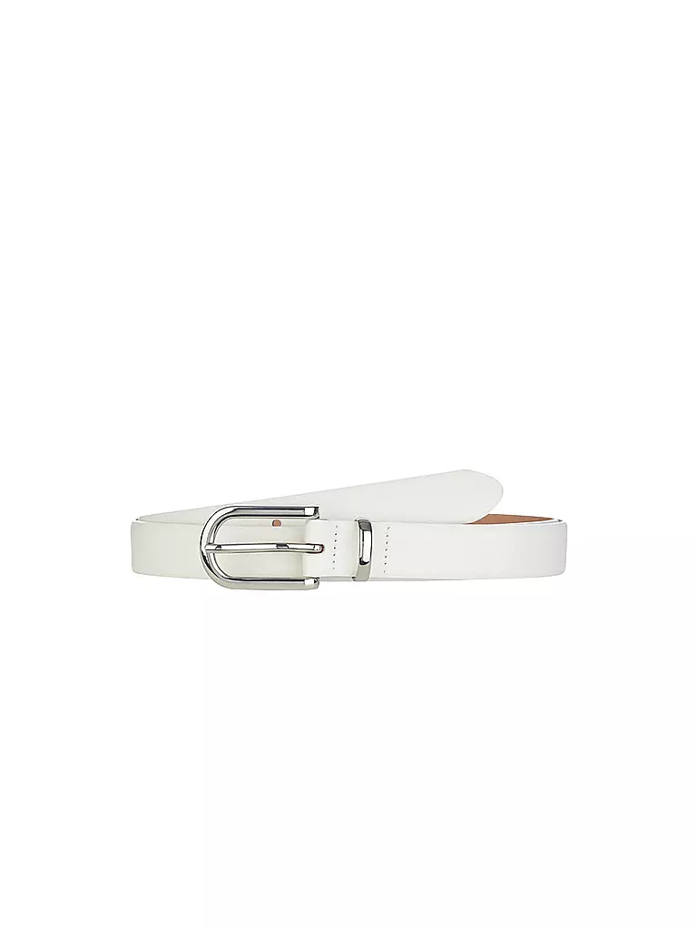 BRAX | Cintura in pelle | Crema