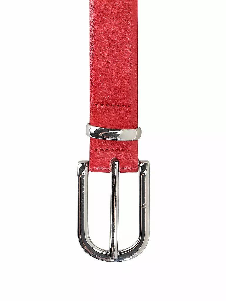 BRAX | Cintura in pelle | Rosso