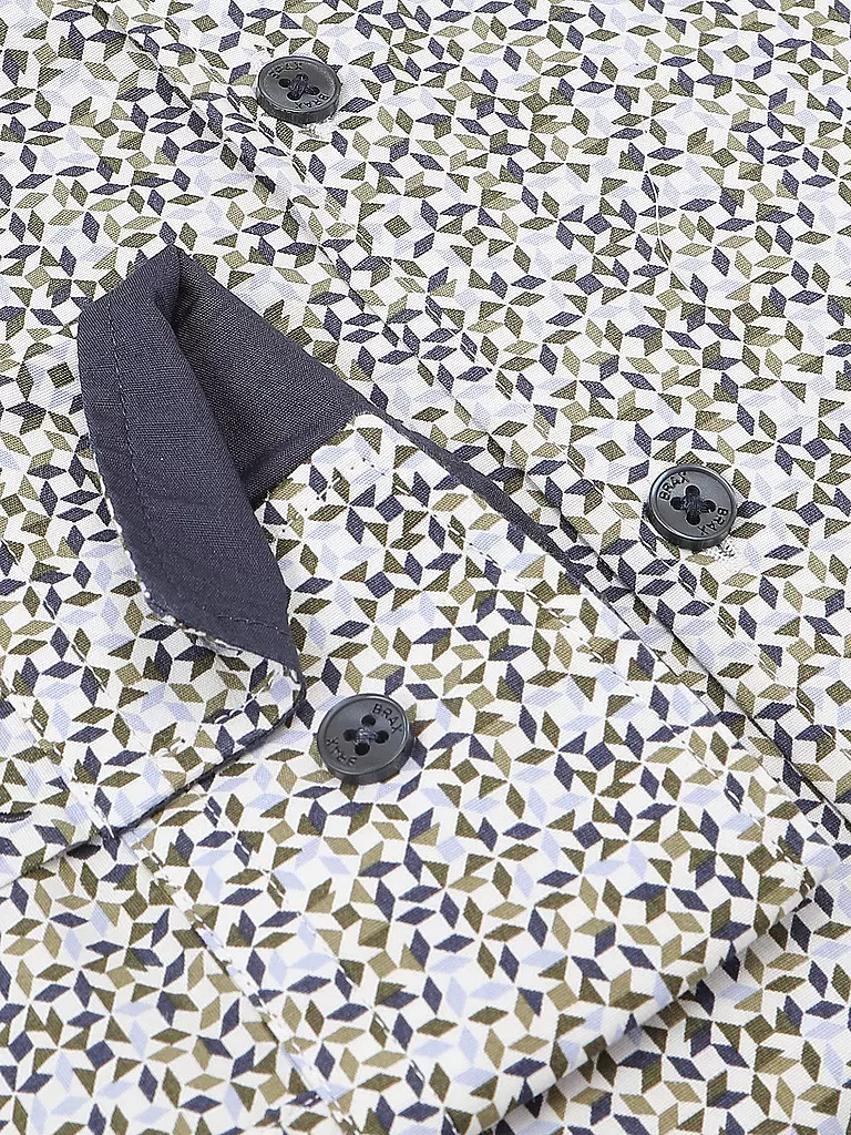 BRAX | Hemd Modern Fit HAROLD  | Oliva