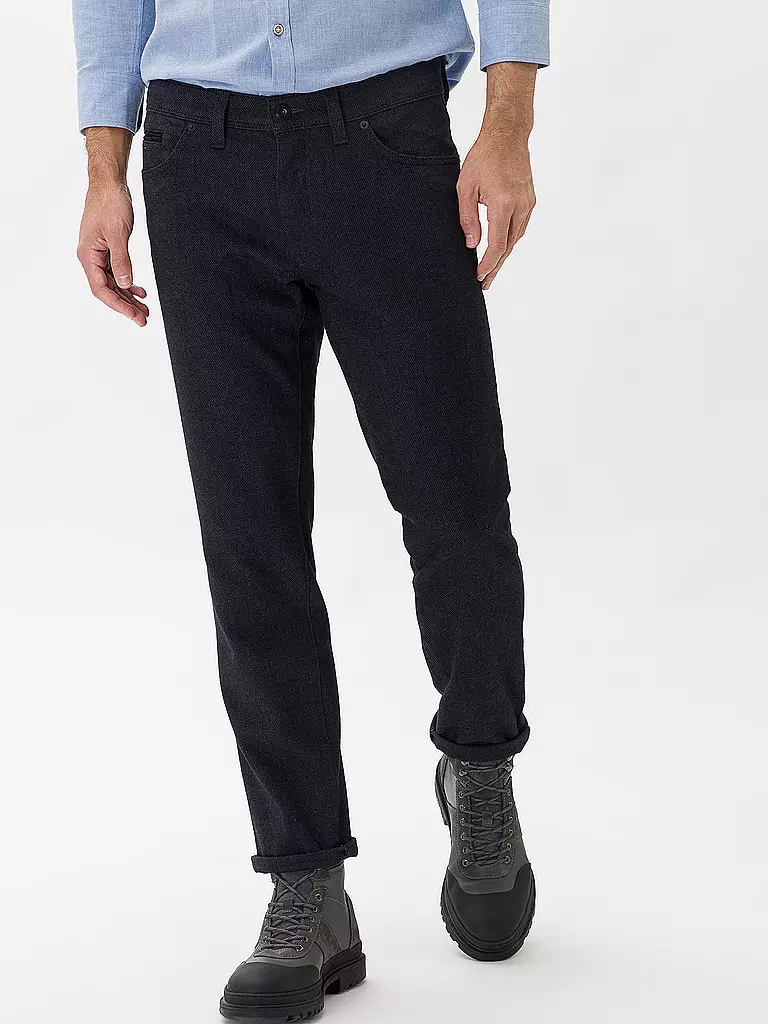 BRAX | Hose Straight Fit CADIZ | Blu scuro