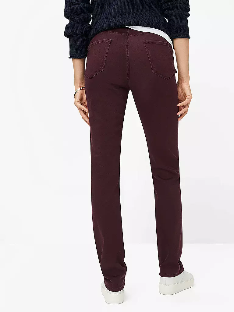 BRAX | Hose Straight Fit MARY  | Rosso scuro
