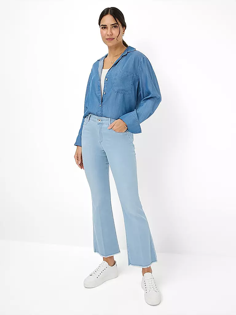 BRAX | Jeans Flared Fit SHAKIRA S 7/8 | Blu chiaro