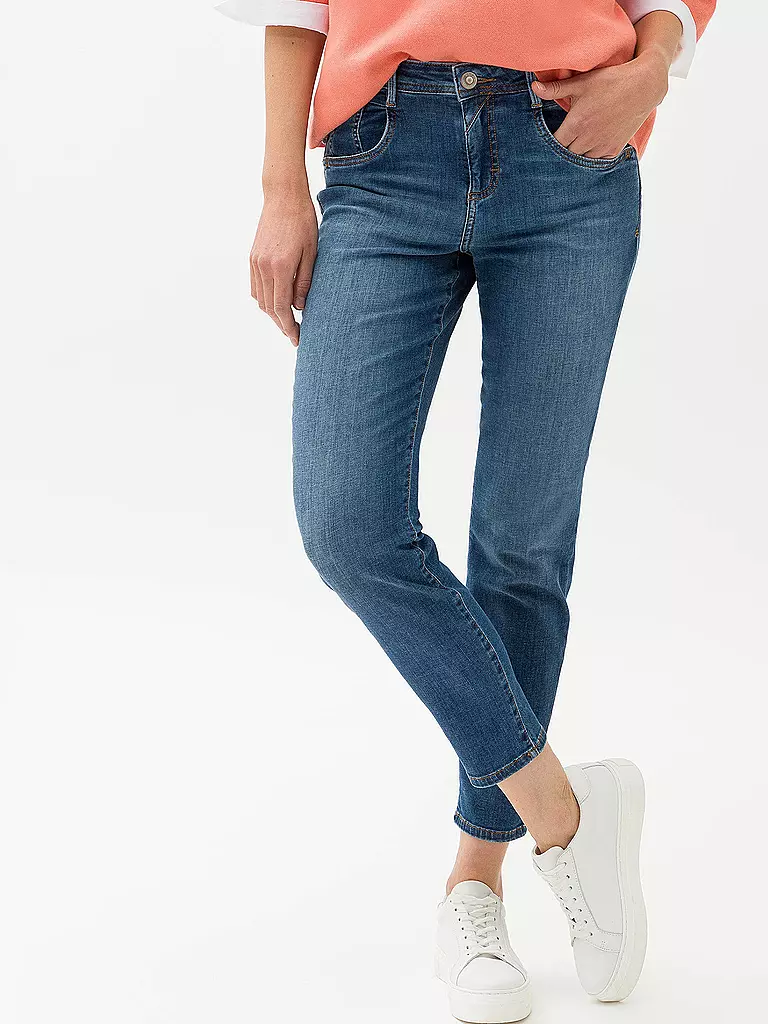 BRAX | Jeans Slim Fit 7/8 SHAKIRA S | Blu scuro