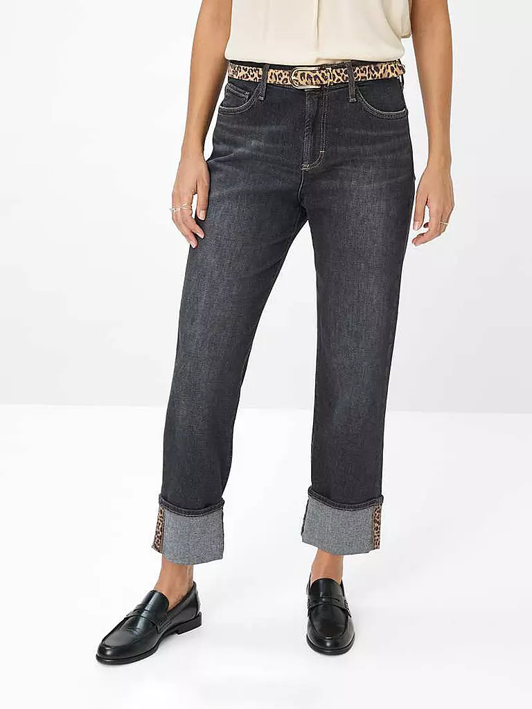BRAX | Jeans Straight Fit 3/4 MADISON S | Grigio