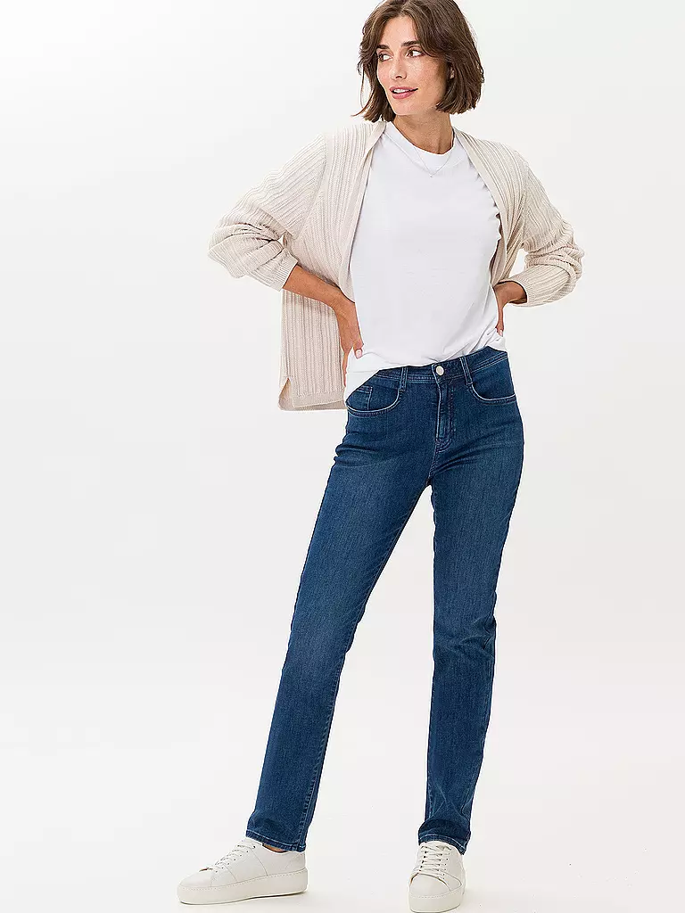 BRAX | Jeans Straight Fit CAROLA | Blu