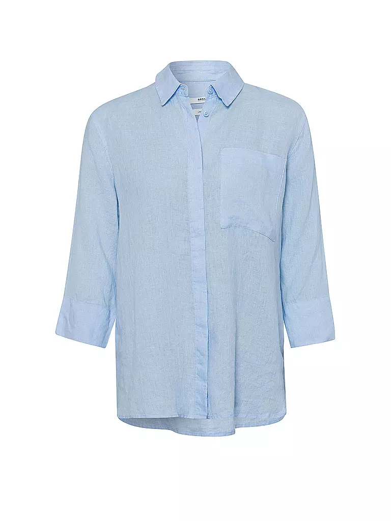 BRAX | Leinenbluse VICKI  | Blu chiaro