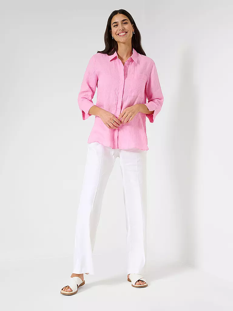 BRAX | Leinenbluse VICKI  | Rosa