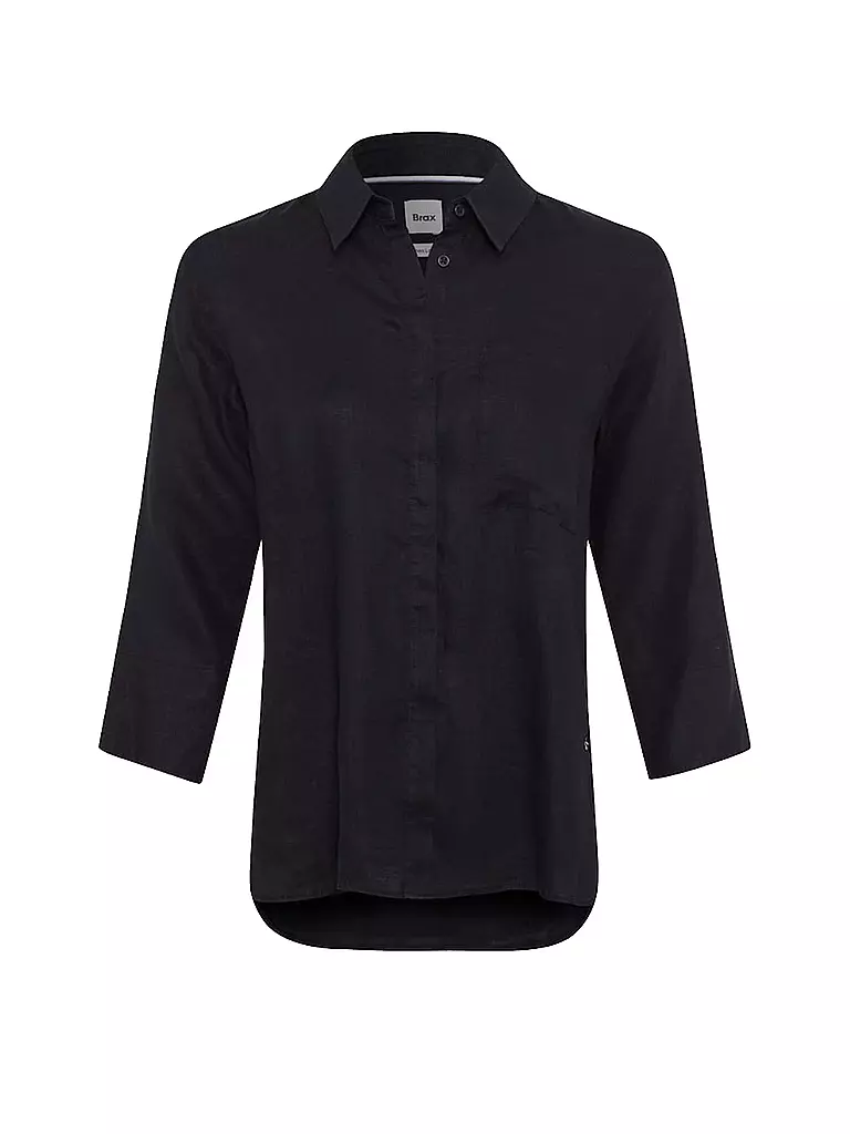 BRAX | Leinenbluse VICKI | Nero