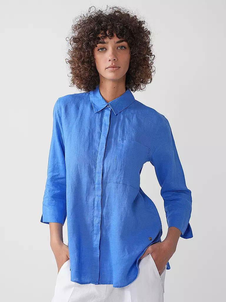 BRAX | Leinenbluse VICKI | Blu