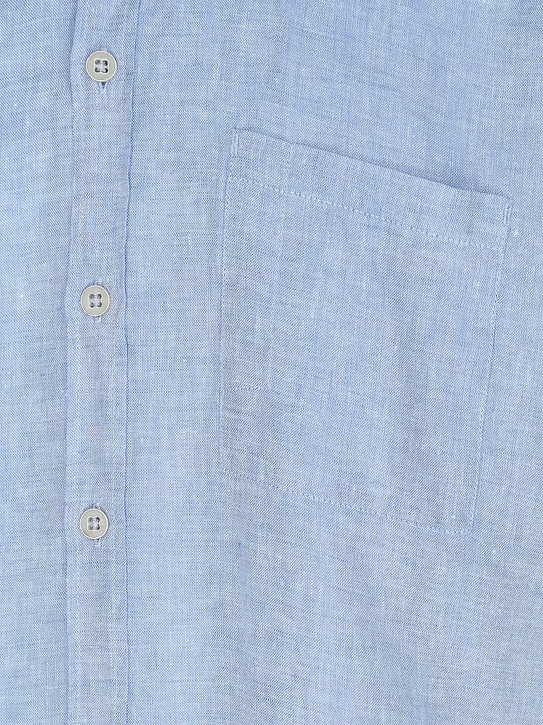 BRAX | Leinenhemd DAN | Blu chiaro